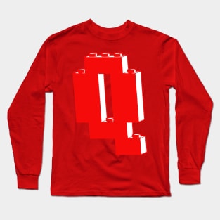 THE LETTER Q, Customize My Minifig Long Sleeve T-Shirt